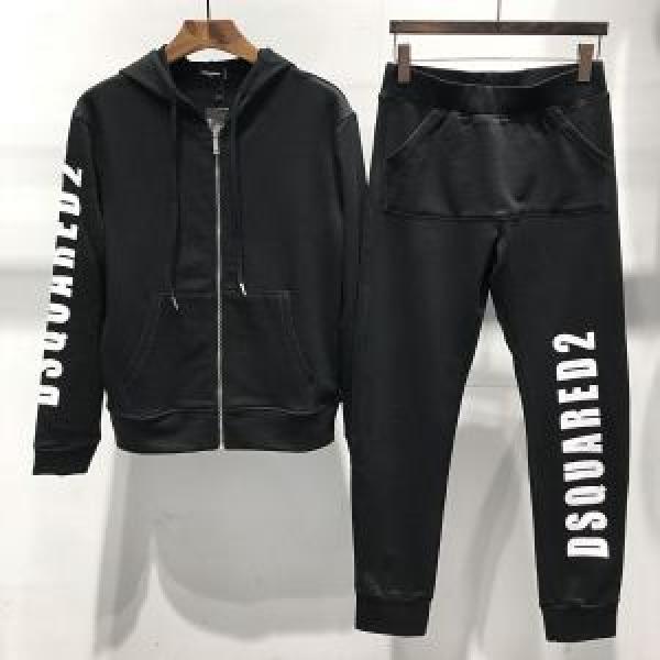 稀少*入手困難 上下セット ファッショニスタ愛用 ディースクエアード DSQUARED2 2色可選 上品でベーシック