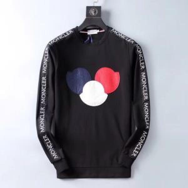 毎年流行り定番アイテムおすすめ 長袖Tシャツ モンクレール MONCLER 3色可選 秋冬セール
