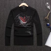 エレガンスな雰囲気に アルマーニ早い者勝ち！ARMANI 3色可選 長袖/Tシャツスタイリッシュ