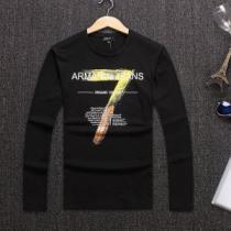お得な価格で登場 アルマーニ ARMANI 日本未入荷3色可選 長袖/Tシャツ大ヒット割引販売