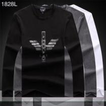 秋冬大活躍 アルマーニ ARMANI長く使える！ 3色可選 長袖/Tシャツ2026年秋冬入荷