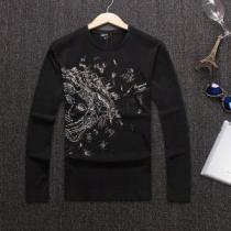 ヴェルサーチVERSACE秋冬超人気の最新作 3色可選 長袖/Tシャツ 主役級のアイテム