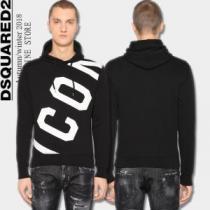 海外限定アイテム 日本限定素材 ディースクエアード DSQUARED2 パーカー 2色可選 大人気ブランド