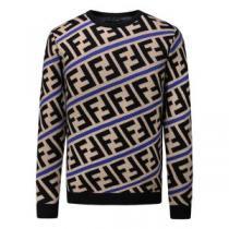 格好良いアイテム 2色可選 フェンディ FENDI 流行の注目ブランド ニットパーカー