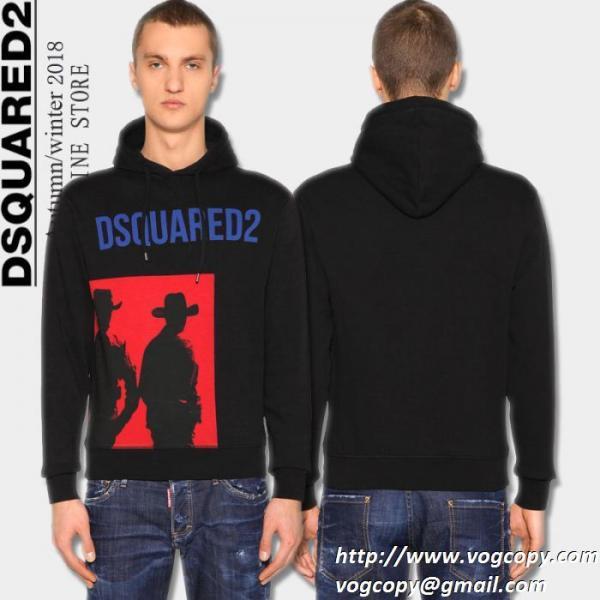 希少性の高い ディースクエアード DSQUARED2 18ＳＳ美品 パーカー 2色可選 手頃価格