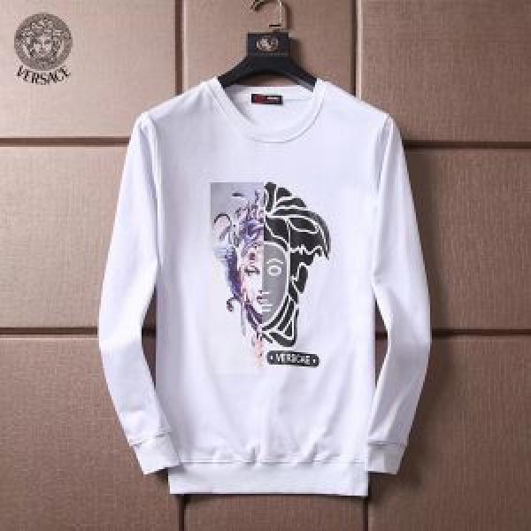 絶妙な新商品 長袖Tシャツ 格好良いアイテム ヴェルサーチVERSACE 2色可選 最近人気一番！