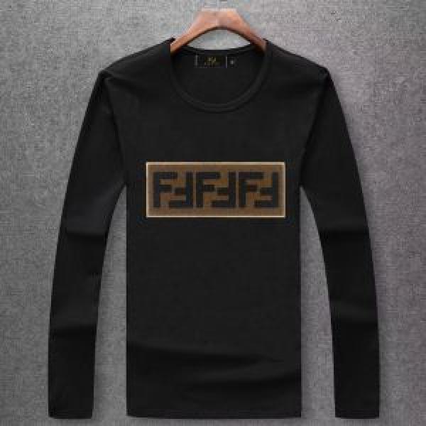 2026最高ランキング 多色可選 流行の注目ブランド フェンディ FENDI  長袖 Tシャツ