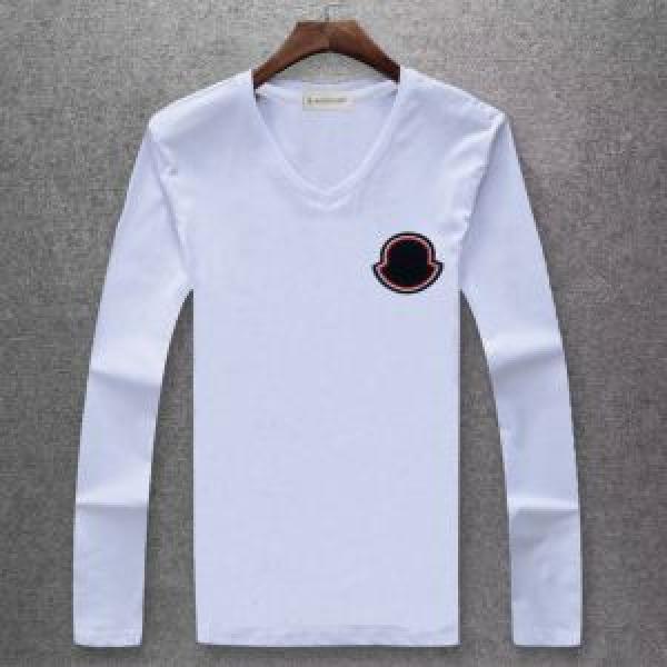 今年っぽくNEWファッション モンクレール MONCLER  長袖 Tシャツ 多色可選 毎年流行り定番アイテムおすすめ