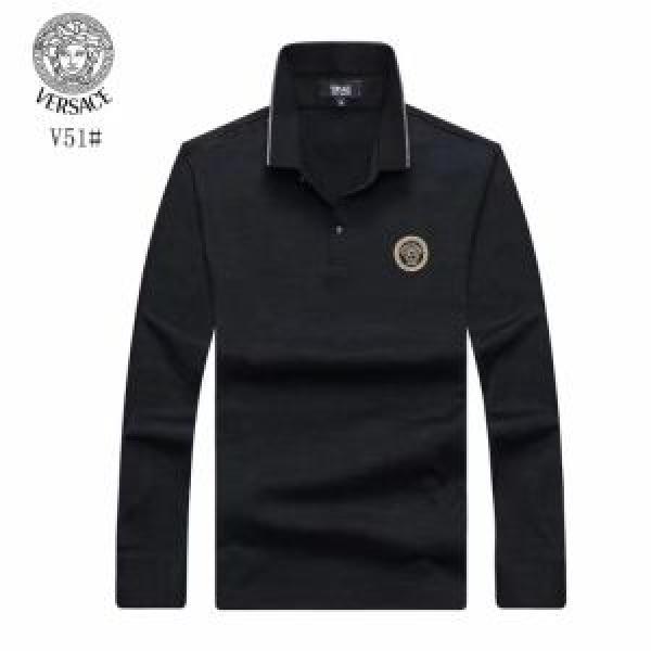 大人気ブランド ヴェルサーチVERSACE 今年人気定番 3色可選  長袖 Tシャツ 秋冬トレンド