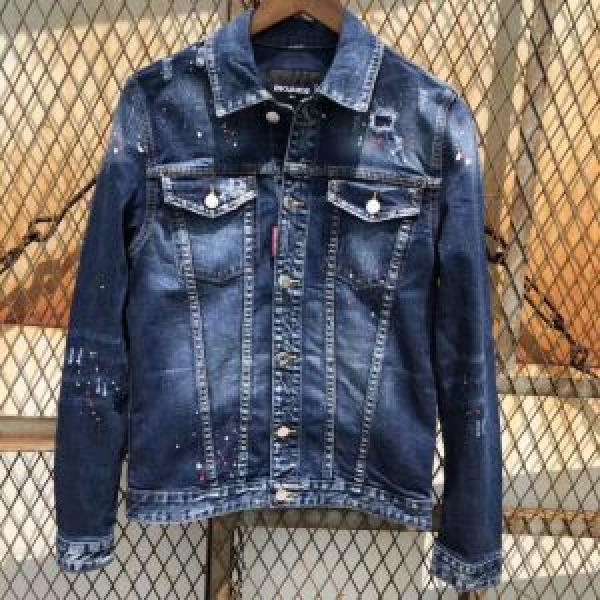 DSQUARED2ファッション度アップデニムジャケット 格好良いアイテムディースクエアード