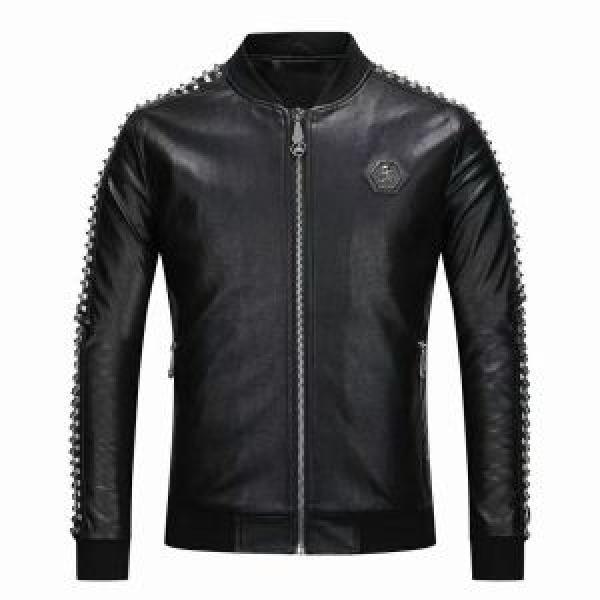 フェイクファー製のコートフィリッププレイン希少価値大 PHILIPP PLEIN 旬のアイテム