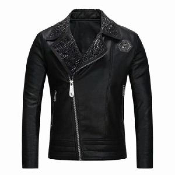 PHILIPP PLEIN 大流行中フィリッププレインフェイクファー製のコート18AW美品