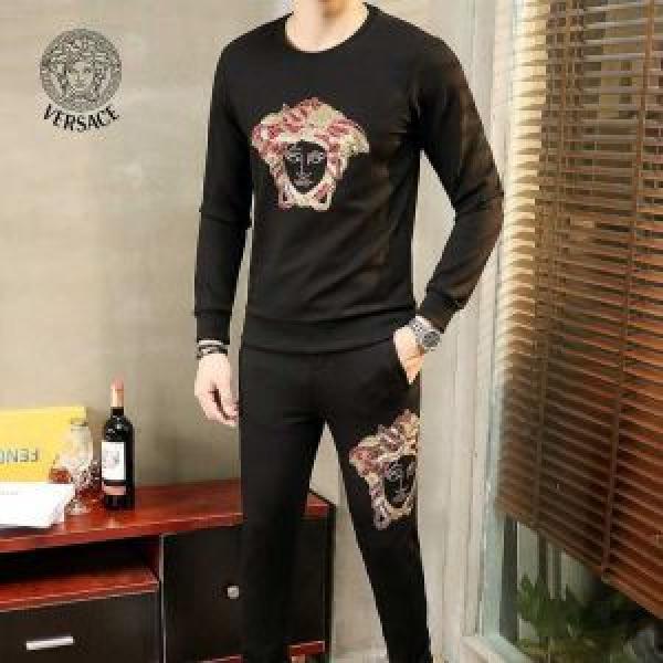 最終数量限り！上下セット 2026年秋冬入荷 ヴェルサーチ欧米韓流 VERSACE