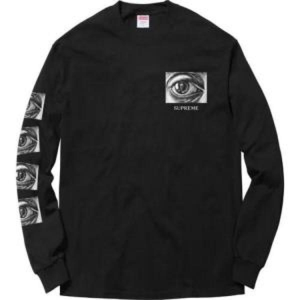 大胆なデザインSUPREME M.C. ESCHER EYES LS 4色選択可 長袖/Tシャツ2026最高ランキング