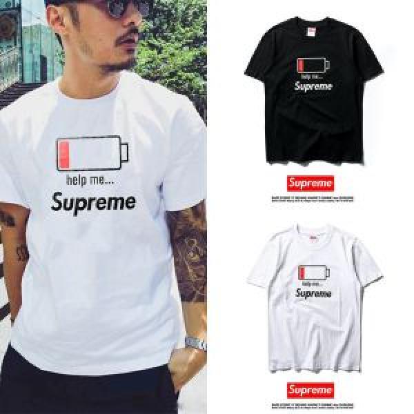 稀少*入手困難  2色選択可個性的なモデルシュプリーム SUPREME注目美品 Tシャツ/半袖