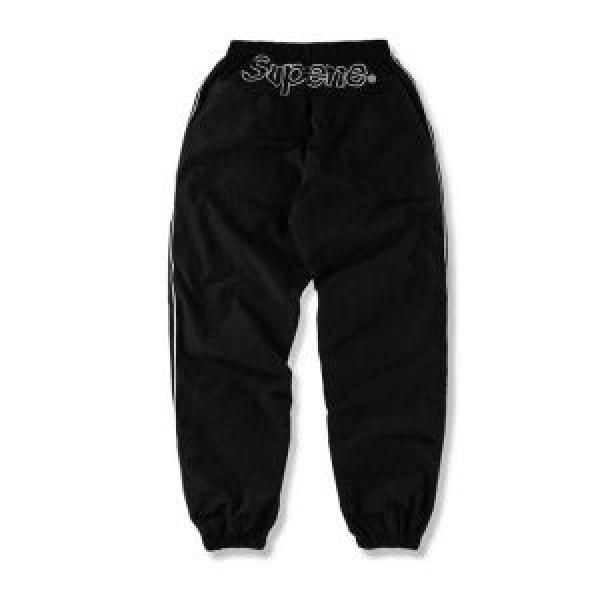 秋冬大活躍 3色選択可 スエットパンツ SUPREME 18FW PIPING TRACK超目玉新作