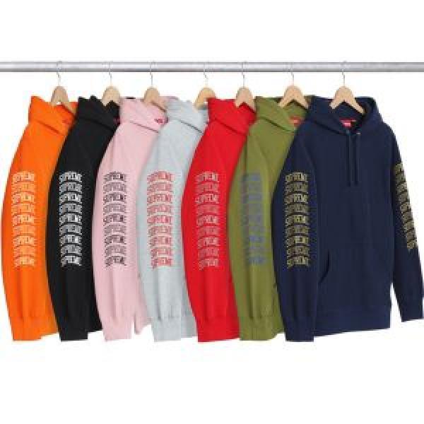 すっかり定番化SUPREME Sleeve Arc Hooded Sweatshirt 多色選択可パーカー2026最安値！