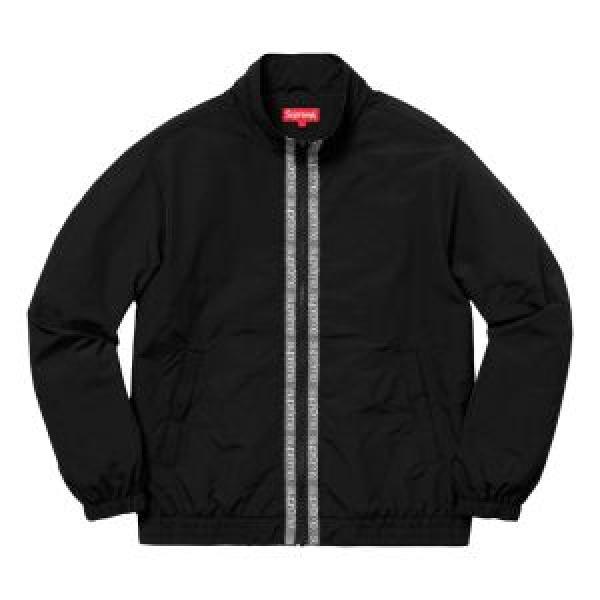 新季度SUPREME CLASSIC LOGO TAPING TRACK JACKET 風合いの出る3色選択可ウインドブレーカー