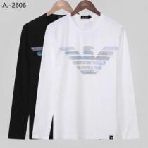 売上ランキング1位 アルマーニ ARMANI 2026人気の主流アイテム 長袖Tシャツ 3色可選