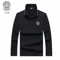 大人気ブランド ヴェルサーチVERSACE 今年人気定番 3色可選  長袖 Tシャツ 秋冬トレンド