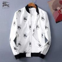 バーバリー コピーBURBERRY総柄ミリタリージャケットMA-1ブルゾンカジュアル白黒長袖防風2色可選秋冬赤字超特価格安