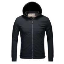 2026秋冬爆買い人気BURBERRYバーバリー ジャケット コピージップアップパーカー長袖メンズ大きいサイズブラック黒