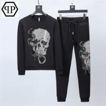 海外先行発売！フィリッププレイン上下セット格上げ！ 人気急上昇中PHILIPP PLEIN