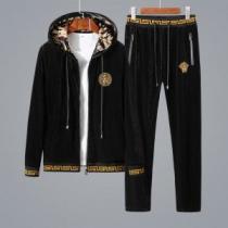 今年っぽくNEWファッション ヴェルサーチジンシロン セット VERSACE 2色可選