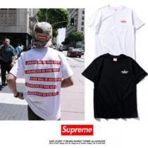 シュプリーム 目前の注目ブランドSUPREME Tシャツ/半袖 2色選択可 現代的な印象