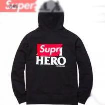 今季大人気新作登場 supreme anti hero zip up sweatshirt Xsuper hero大box logo パーカー18AW美品