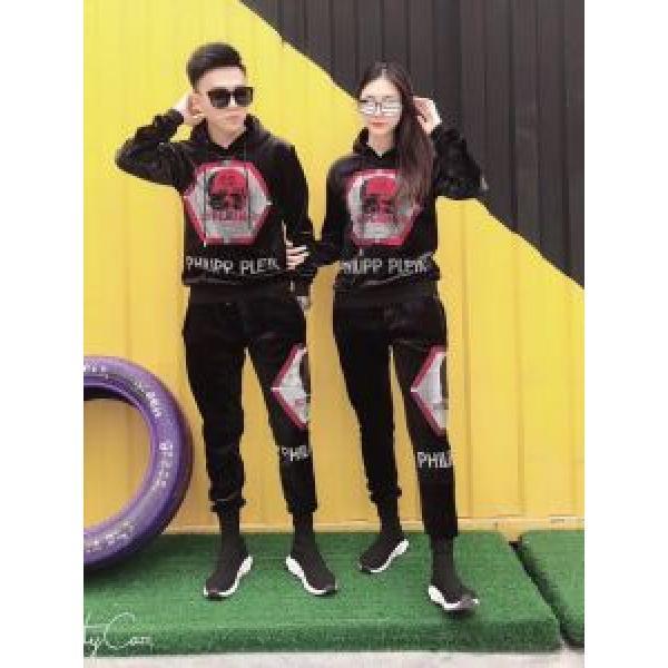 カップルペアルック 上品でファッション 厚手の生地 フィリッププレイン PHILIPP PLEIN  大流行中