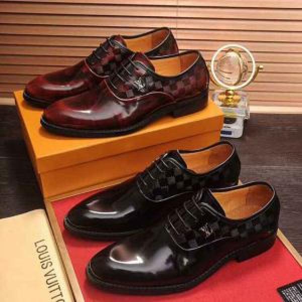 ルイ ヴィトン コピーLOUIS VUITTON革靴ビジネスシューズメンズフォーマルシューズウォーキング紳士靴全2色人気定番新作