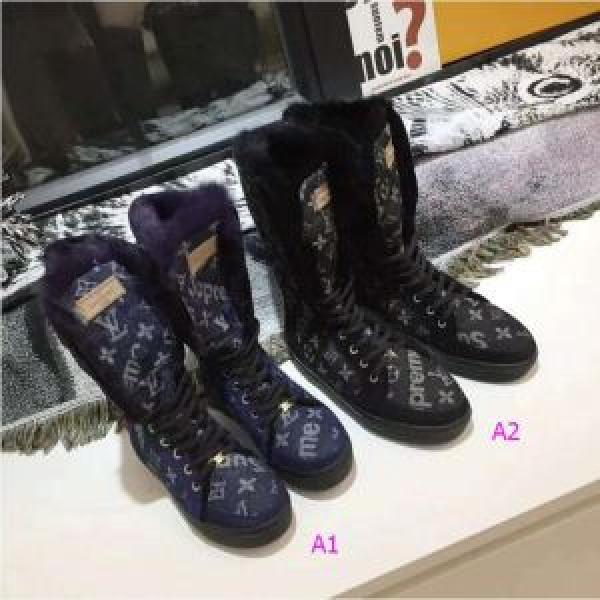 暖かな着心地  ルイヴィトン 2026新品入荷 LOUIS VUITTON ストリートファッション 2色可選 ショートブーツ