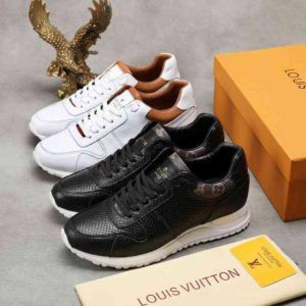 ストリートファッション ルイ ヴィトン LOUIS VUITTON 2色選択可 2026【SALE！】 ランニングシューズ