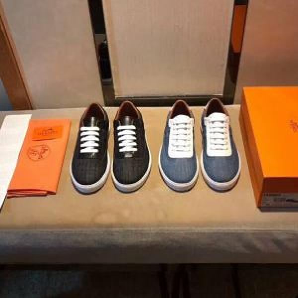 数量限定再入荷 2026年秋冬シーズン エルメス HERMES 2色可選  スニーカー