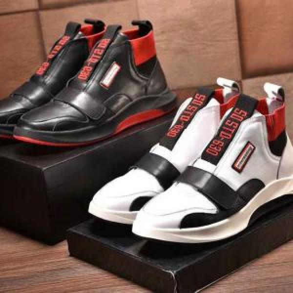 長く使える！ ハイトップシューズ  2色選択可 2026【SALE！】 定番品質保証プラダ PRADA