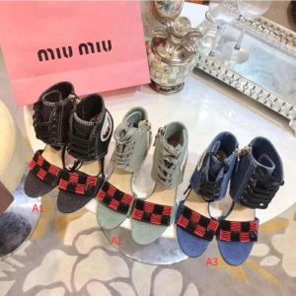 注目美品ミュウミュウ MIUMIU2026新品入荷 パンプス 多色可選 人気デザインで欲しい