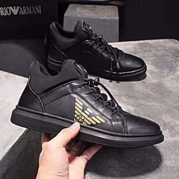 秋冬超人気の最新作 今年人気定番 ARMANI アルマーニ すっかり定番化 ハイトップシューズ