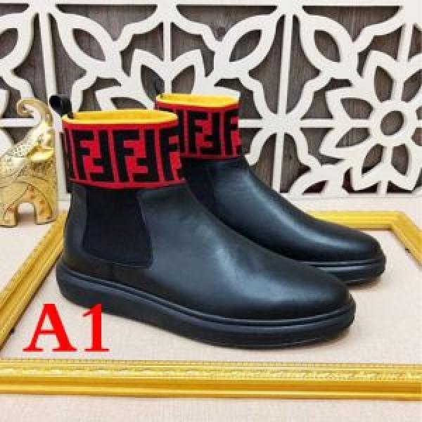 ショートブーツ FENDI フェンディ2026人気の主流アイテム 圧倒的人気新着 2色可選