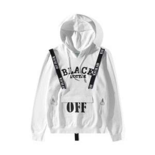 2026最高ランキング Off-White カジュアルスタイルにオフホワイト 2色可選 パーカー