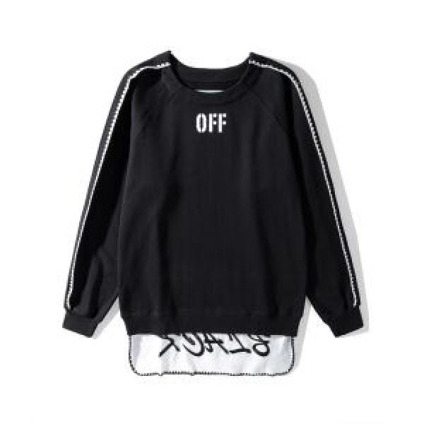 秋冬セール Off-White オシャレを満喫できる オフホワイト 2026最安値！プルオーバーパーカー