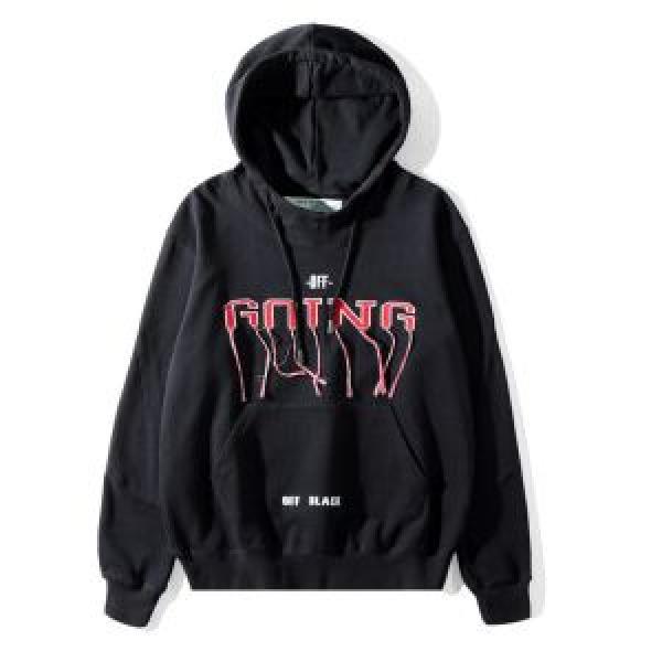 美品*入手困難 Off-White 大人っぽく知的なオフホワイト パーカー2026年秋冬入荷