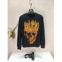 ファッショニスタ愛用   上品でベーシック プルオーバーパーカー フィリッププレイン PHILIPP PLEIN