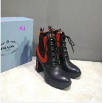 すっかり定番化 プラダ PRADA 2026秋冬の定番新品到来!   ショートブーツ 多色可選 お買い得