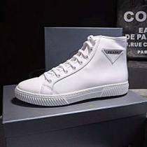 2026年秋冬シーズン ハイトップシューズ  ファッションの最先端！ 2色選択可 プラダ PRADA