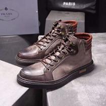 最近人気一番！ ハイトップシューズ  2026新品入荷 2色選択可 プラダ PRADA 人気急上昇中