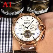 CARTIER 多色可選機械式（自動巻き）2026最安値！男性用腕時計カルティエ 人気デザインで欲しい.199.