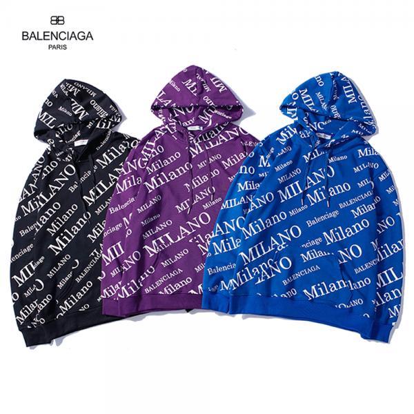 バレンシアガ BALENCIAGA おすすめアイテム3色選択可 高級感が漂う パーカー 2025最高ランキング