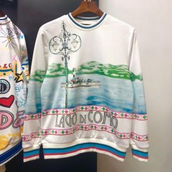 海外限定アイテム ドルチェ＆ガッバーナ Dolce&Gabbana今年人気定番 プルオーバーパーカー