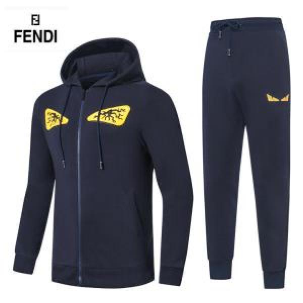 3色可選 人目を引く存在感 フェンディ今季新作登場  FENDI 上下セット超目玉新作